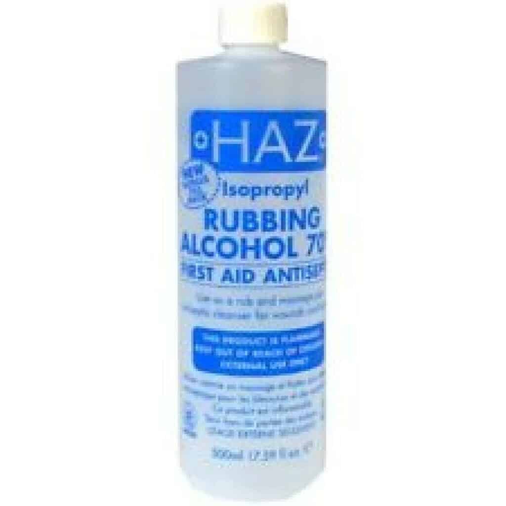 Rubbing alcohol